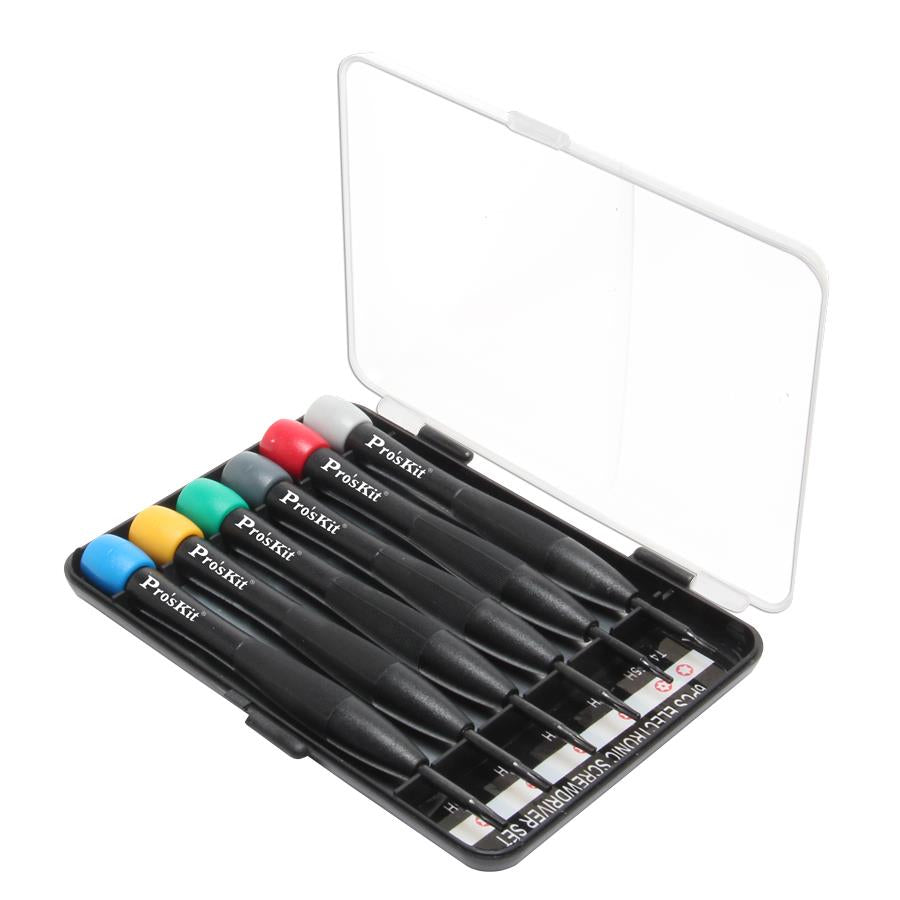 Proskit Screwdrivers Mini Torx Set of 6 pcs SD-3502