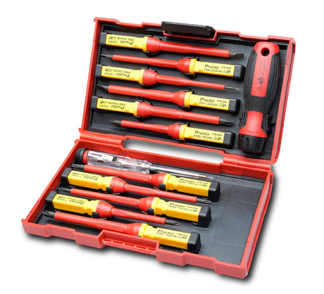 Proskit SD-V861 VDE Insulated Screwdriver Set of 13 pcs & Carry Case