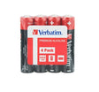 Verbatim Alkaline AAA 4pcs Batteries (Wrap)