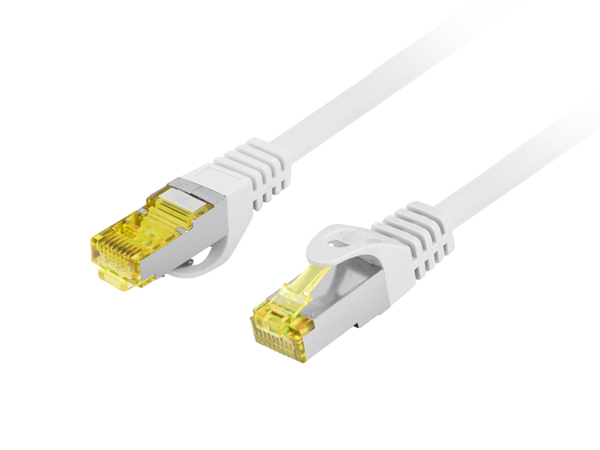 Lanberg Patch Cable CAT6A S/FTP CU LSZH 0.5m Grey