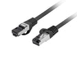Lanberg Patch Cable CAT8.1 S/FTP CU LSZH 1.0m Black