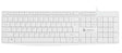 Natec NAUTILUS Wired Keyboard White