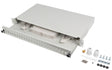 Lanberg Fiber Optic ODF for 24xSC Simplex or 24xLC Duplex Adapters R/M Metal Grey