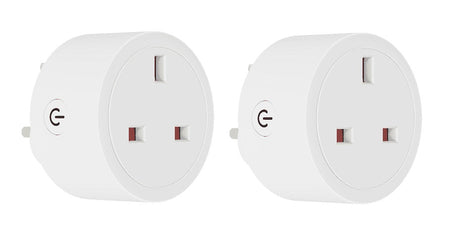 WOOX R6147 Wi-Fi Smart Plug With Power Metering 13A UK (2pack)