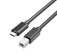 Unitek USB-C 2.0 to USB-B Printer Cable 5.0m