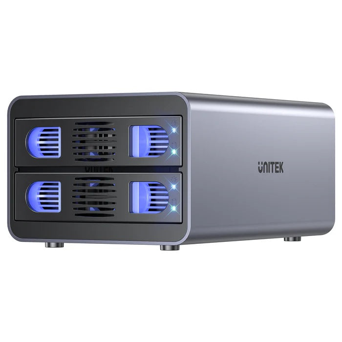 Unitek USB-A 2-Bay External SATA HDD Enclosure with RAID S1308B