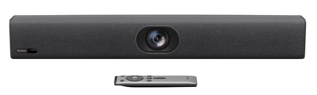 Yealink Video Conferecing Bar USB with 4K Camera, 8 Microphones, Speaker & Autofocus/Speaker Tracking UVC40E2