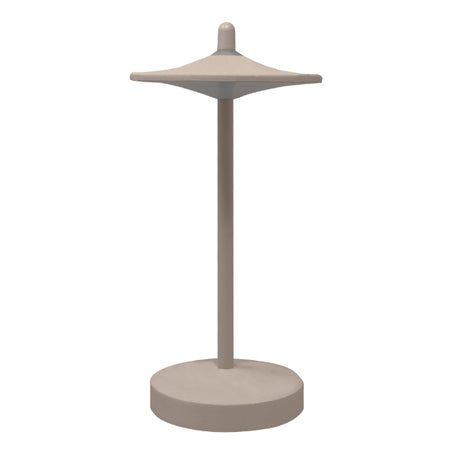 KELU SAKE USB-C Rechargeable IP44 Aluminium Lamp 130LM Sand