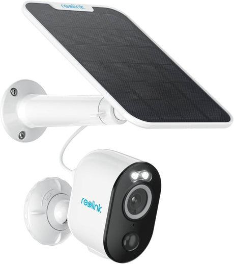 Reolink Argus 3 Pro White (B330) 5MP Outdoor Battery Camera with Solar Panel (Hard Bundle)