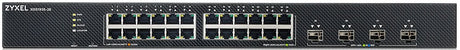 Zyxel Switch Gigabit Ethernet Cloud Managed L3 Lite 24-Port + 4SFP+ R/M Fanless XGS1935-28