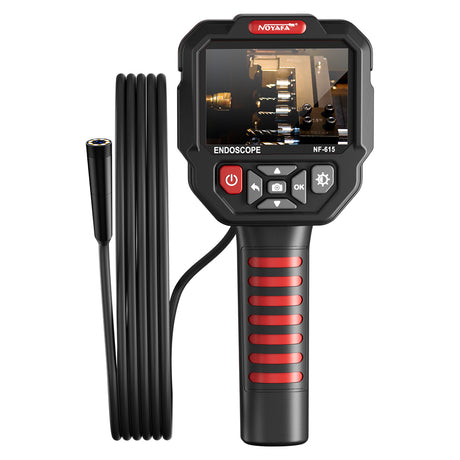 Noyafa Endoscope Camera with 3.5-inch IPS Screen, 1080P Resolution, IP67 Waterproof Lens & 5m Flexible Cable NF-615