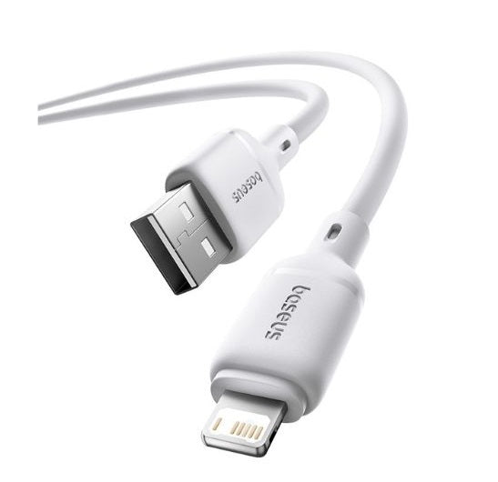 Baseus Cable Lightning to USB-A Silky Series 1.0m White