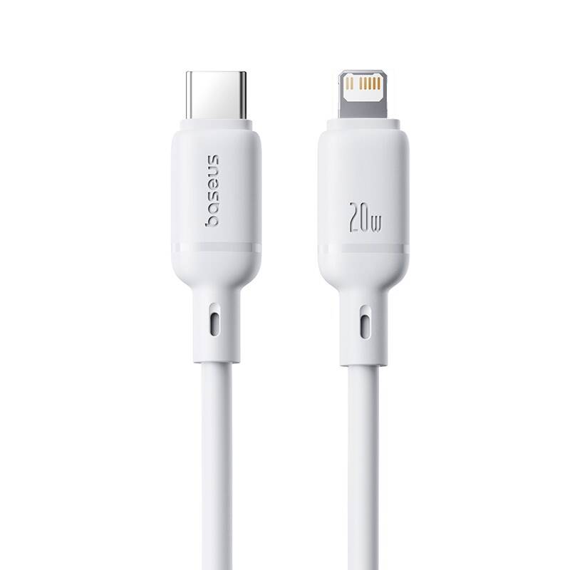 Baseus Cable Lightning to USB-C Silky Series 2.0m White