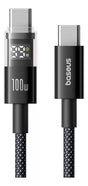 Baseus Cable USB-C to USB-C Display 2 Series Braided 100W 2.0m Black