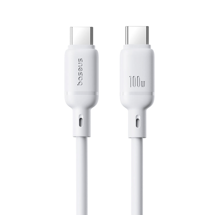 Baseus Cable USB-C to USB-C Silky Series 1.0m 100W White