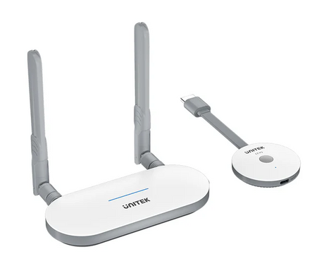 Unitek Wireless HDMI Transmitter & Receiver Kit Up to 50M White V1183A