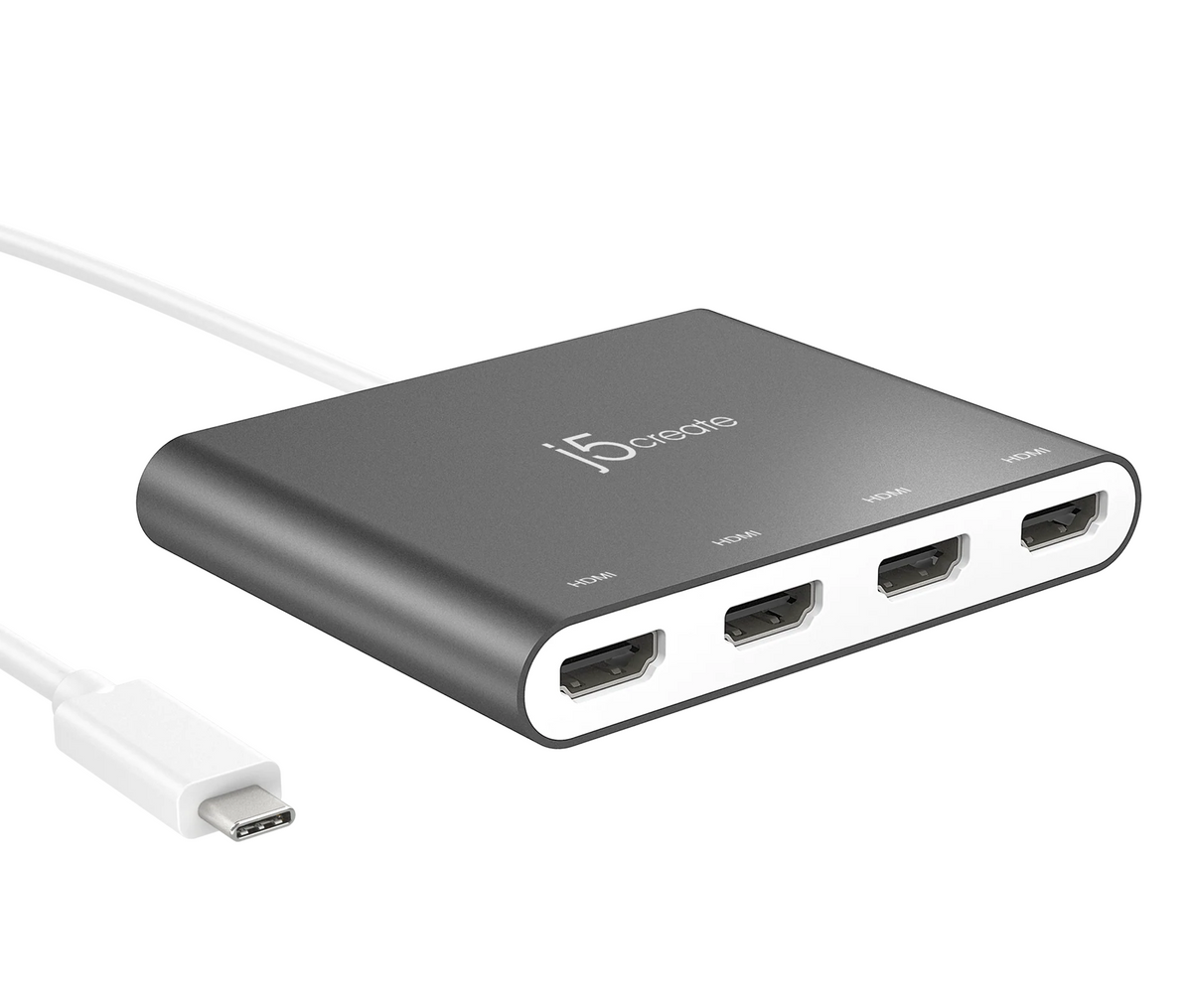 j5create Converter USB-C to 4-Port HDMI Multi-Monitor JCA366