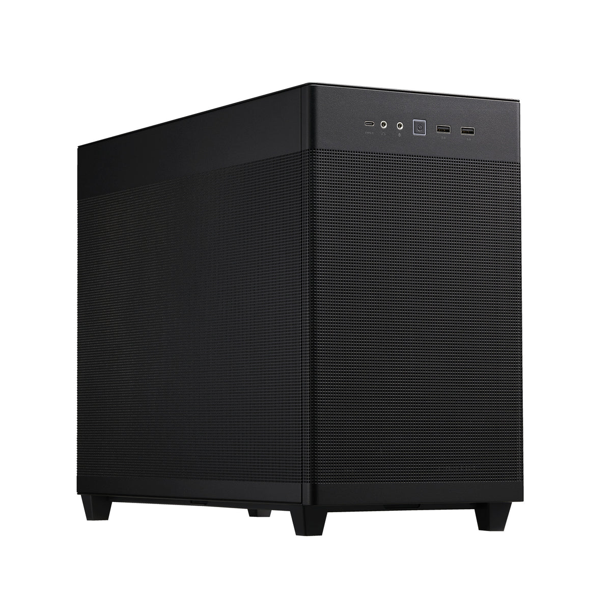 ASUS PC Case Prime mATX Quasi-Filter Mesh Tool-Free Side Panels 1x Pre-Installed Fan USB-C AP201 Mesh Black