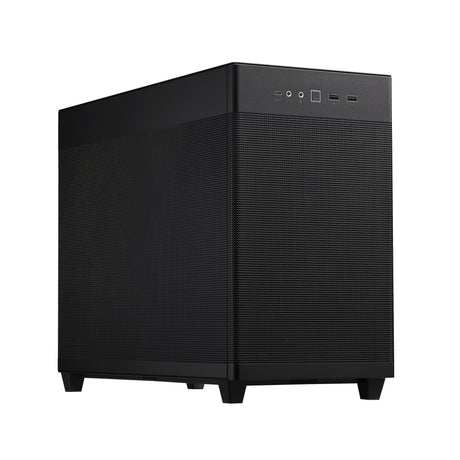 ASUS PC Case Prime mATX Quasi-Filter Mesh Tool-Free Side Panels 1x Pre-Installed Fan USB-C AP201 Mesh Black