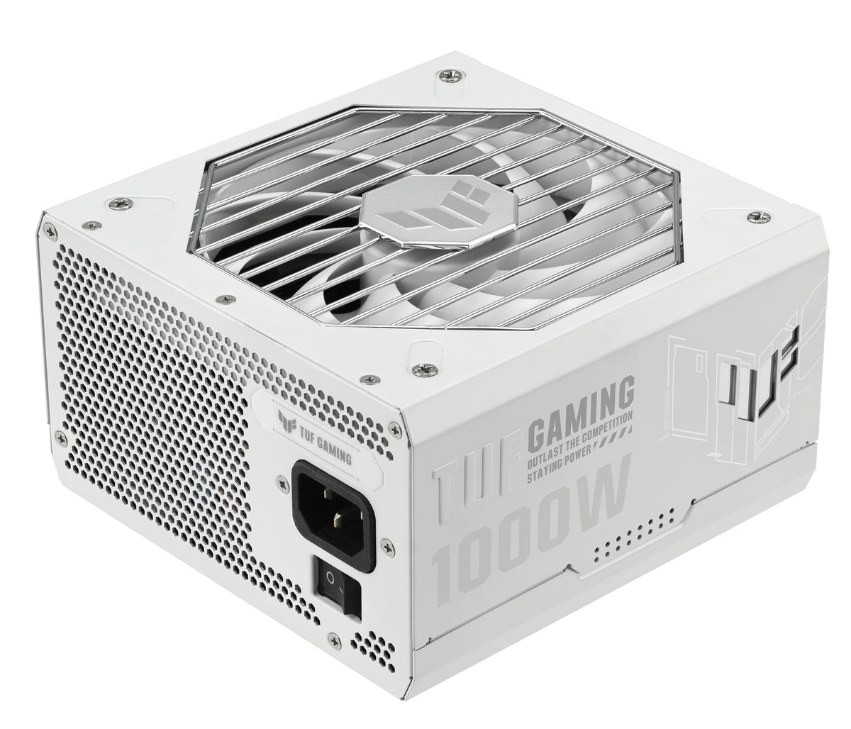 ASUS Power Supply TUF Gaming 80 PLUS Gold Fully Modular ATX 3.0 PCIe 5.1 Military Grade 1000W Gold White