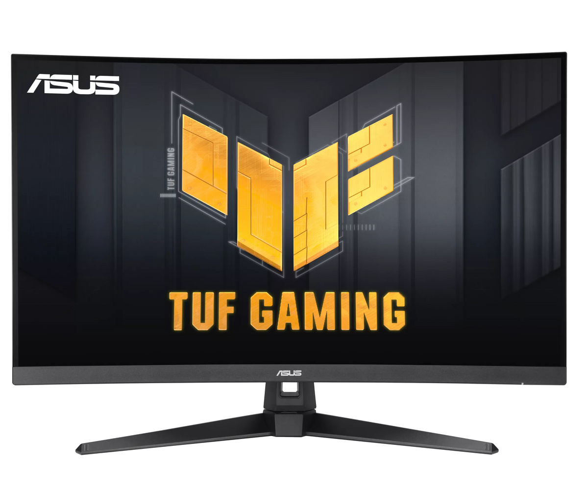 ASUS Monitor TUF Gaming 27" 2K QHD 180Hz VA Curved 1500R DP Dual-HDMI Speakers VG27WQ3B