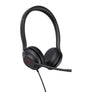 Yealink Headset Wired USB Dual-Mic Noise Cancelling USB-C/A UH35 Dual Teams