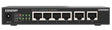 QNAP 6-Port Multi-Gig Unmanaged Switch with 4x 2.5GbE & 2x 10GbE RJ45 Ports QSW-2104-2T-R2