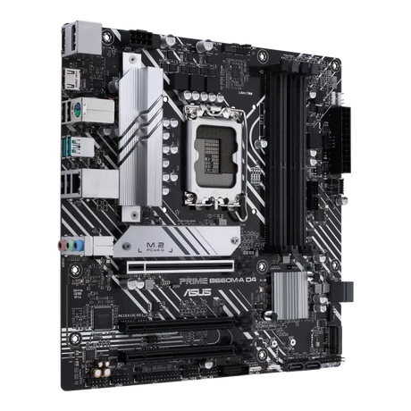 ASUS Motherboard LGA1700 mATX DDR4 PRIME B660M-A D4-CSM