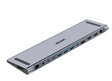 Unitek D1106A USB-C Docking Station & 2-Port KVM 10Gbps Triple Display (Connect 2 PCs to 3 Monitors)