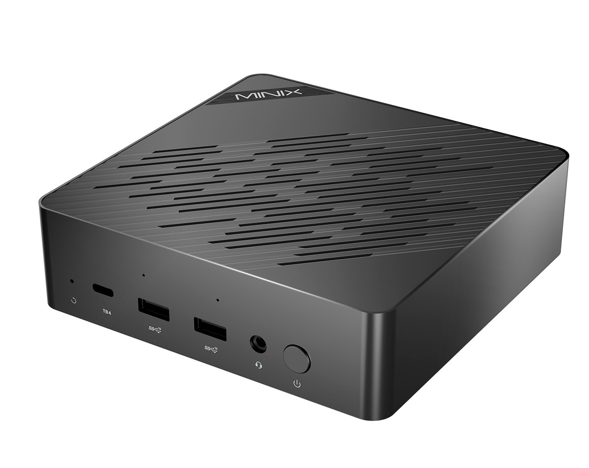 MINIX Mini PC Intel Core Ultra5-125H 16GB DDR5, 512GB SSD, Dual Lan, HDMI/DP/TB4/USB-C, Win11 Pro Elite EU512-AI