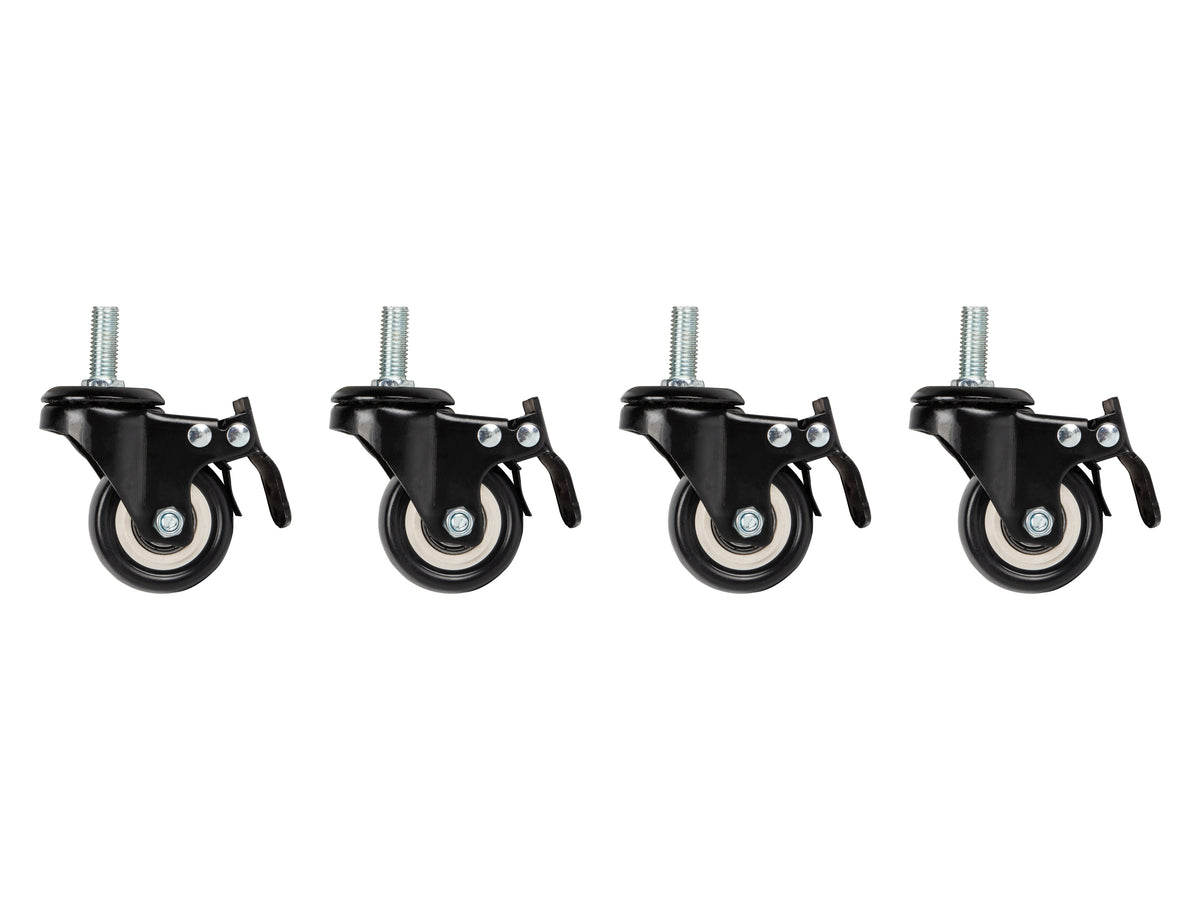Lanberg Wall Rack Castors with Thread & Brakes for Lanberg Racks (Set of 4)