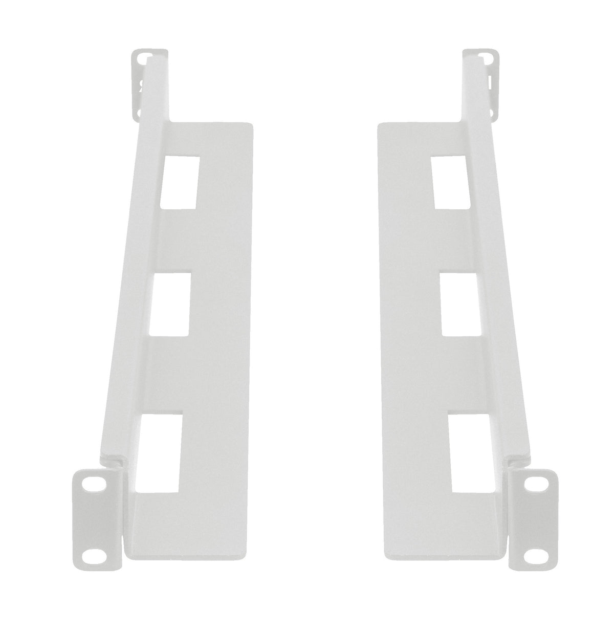 Lanberg Rail Kit Sliding Adjustable 650-1090mm for 19" Rack Cabinet 90kg Gray