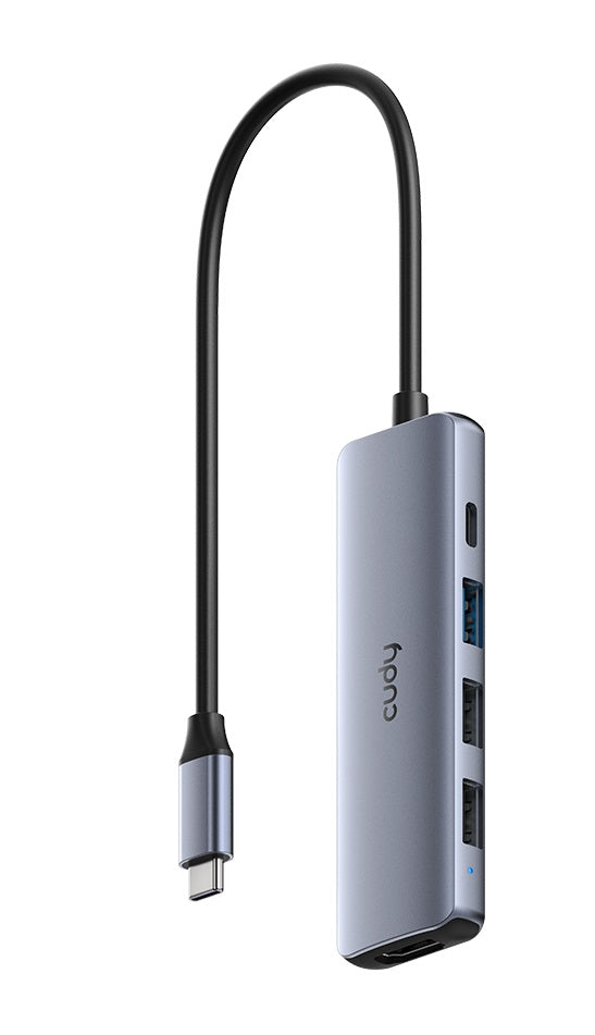 Cudy Hub USB-C 1xHDMI 4K30Hz/PD100W/3xUSB-A UH405
