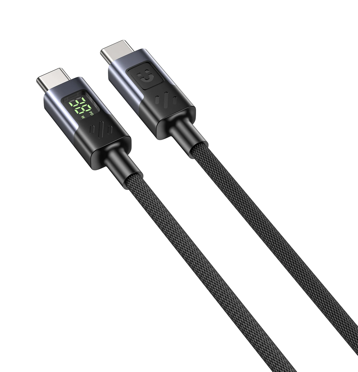 Unitek USB-C Cable PD60W Braided with Display 3.0m C14158A-3M