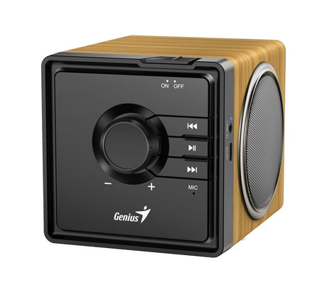 Genius Mobile Speaker Portable BT 6W SP-916BT Pine Wood
