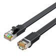 Vention NETWORK Cable CAT7 Flat 20.0m Black ICGBQ