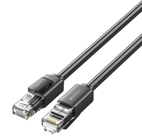 Vention NETWORK Cable CAT6 UTP 0.5m Black IBRBD