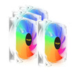 Armaggeddon Gaming Cooling Fan Set 4pcs ARGB KIT 6000 Pro White