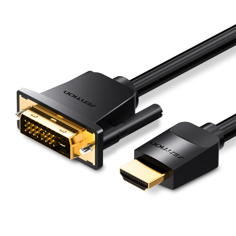 Vention HDMI Cable to DVI 24+1 BiDirection 1.5m ABFBG