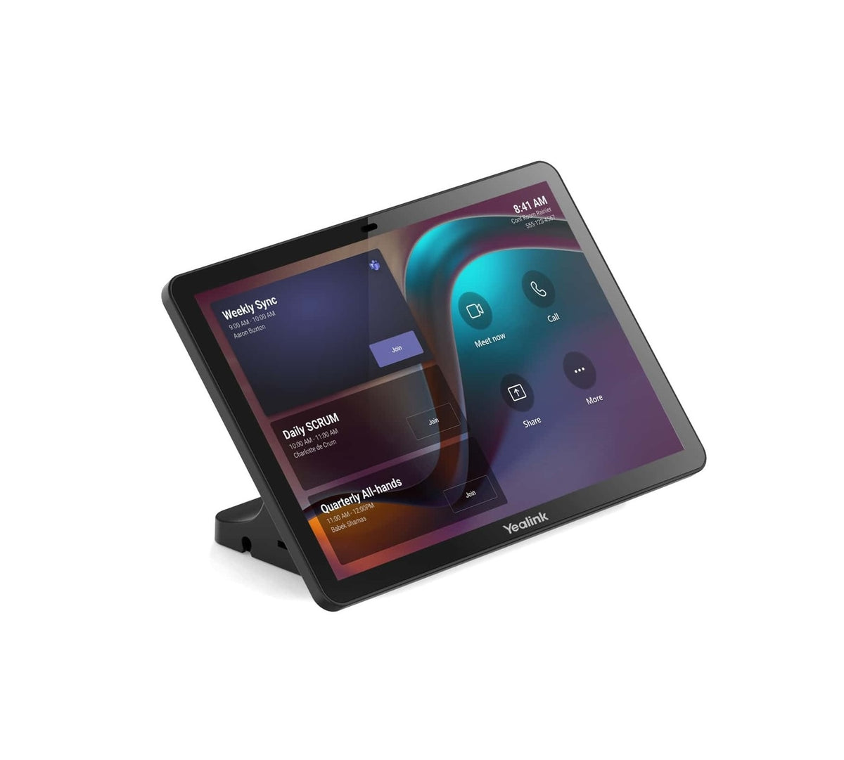Yealink MTR 10.1" IPS Touch Console PoE Wi-Fi for MeetingBar & MeetingBoard PRO CTP25