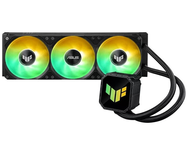 ASUS CPU Liquid Cooler TUF Gaming ARGB Pre-Installed Integrated Triple Fans LC III 360 ARGB
