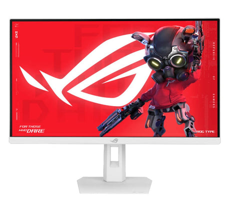 ASUS Monitor ROG Strix Gaming 27" 2K QHD 255Hz IPS 0.3ms Gaming-AI ELMB SYNC DP HDMI USB-C Full Ergonomic XG27ACMES-W White