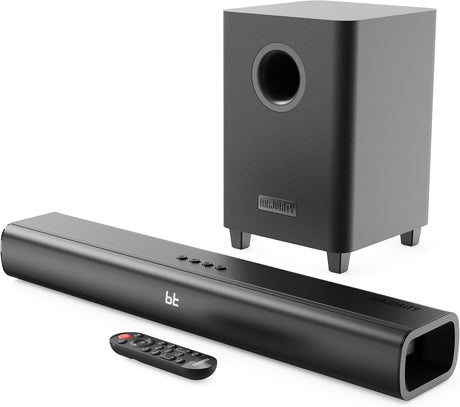 Majority Soundbar NAGA 60 Plus Free 2.1 300W Wireless Subwoofer