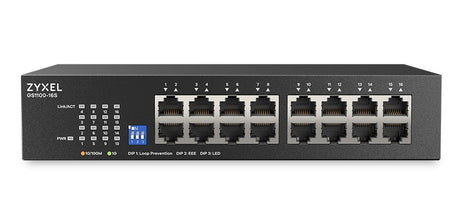 Zyxel Switch Gigabit Ethernet 16-Port R/M UK Plug GS1100-16S