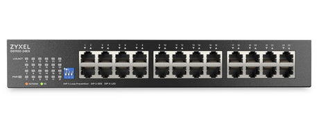 Zyxel Switch Gigabit Ethernet 24-Port R/M UK Plug GS1100-24ES