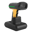 Inateck Barcode Scanner 1D/2D Wireless 2.4GHz/Bluetooth USB-A 2600mAh Smart Charging Base AI Industrial BCST-75S Black
