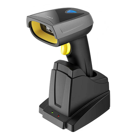 Inateck Barcode Scanner 1D/2D Wireless 2.4GHz/Bluetooth USB-A 2000mAh Smart Charging Base Hands Free Scanning BCST-52