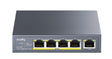 Cudy Switch PoE Gigabit 4PoE + 1GbE Uplink 60W GS1005P