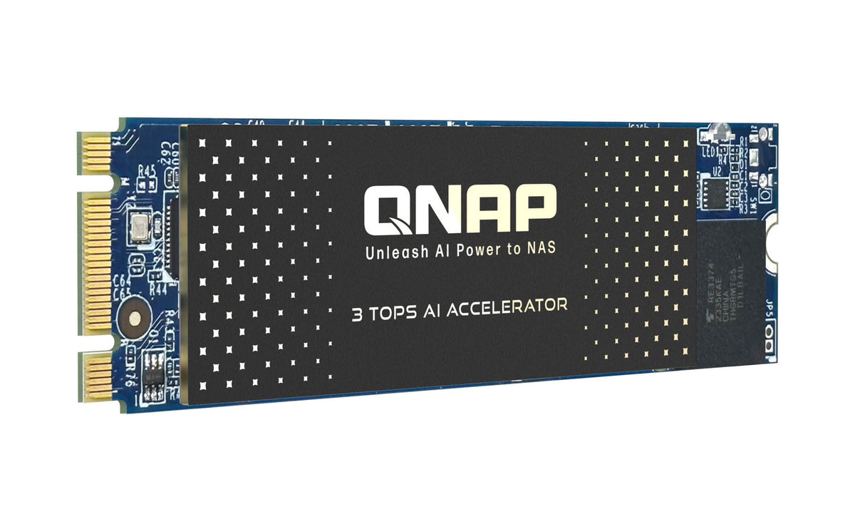 QNAP Edge AI Accelerator NPU 1GB M.2 PCIe Gen 2 QAI-M100