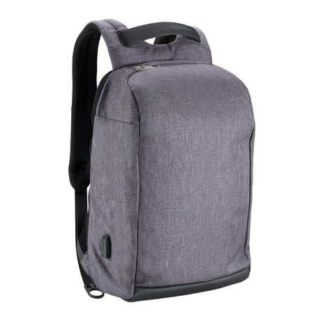 Lumivida Backpack Gray 15.6'' USB Port Anti-Theft Water-Resistant BKPK01-26